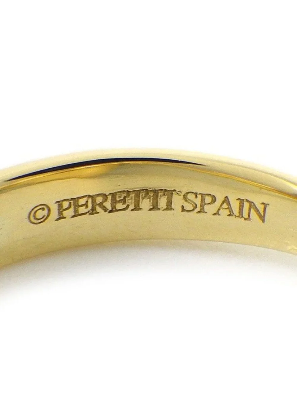 Tiffany & Co Pinky Ring Bean Design Mini Beans Pave Diamond 18k YG